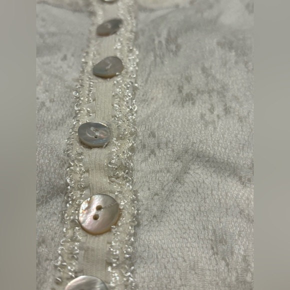 POL Lace Button Crop Camisole NWOT - Picture 4 of 4